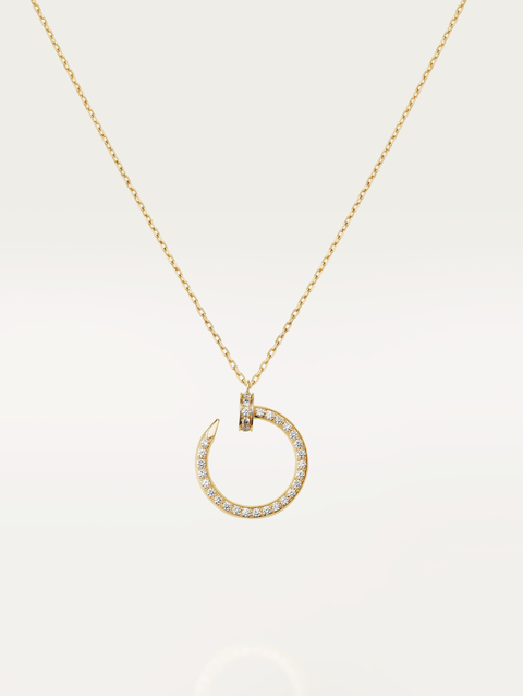 Juste un Clou necklace, diamonds