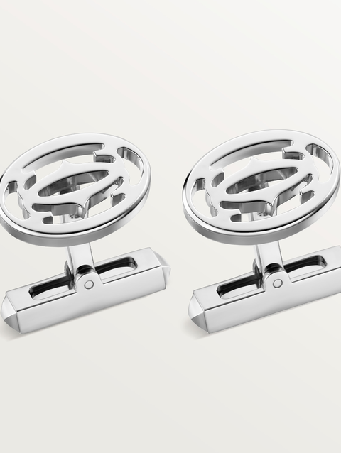 C de Cartier cufflinks