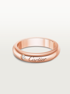 C de Cartier wedding band