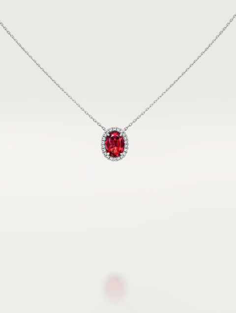 Cartier Destinée necklace with colored stone