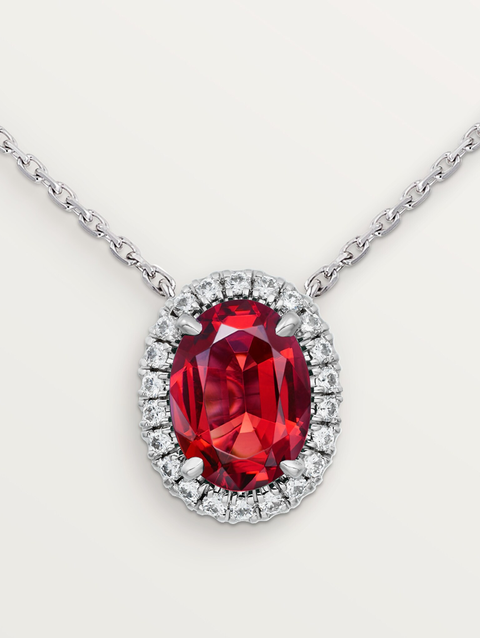 Cartier Destinée necklace with colored stone