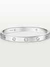 LOVE bracelet, classic model, 4 diamonds