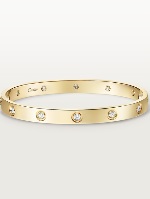 LOVE bracelet, classic model,10 diamonds