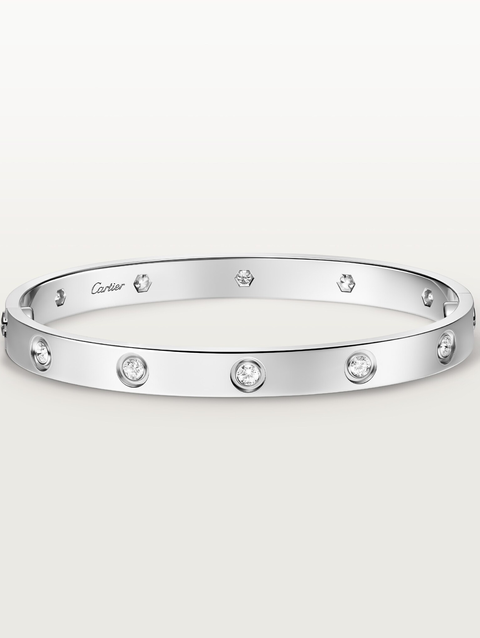 LOVE bracelet, classic model,10 diamonds