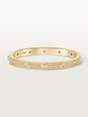 LOVE bracelet, classic model, paved, 12 diamonds