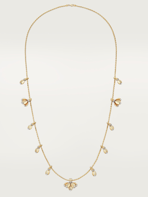 Grain de Café long necklace