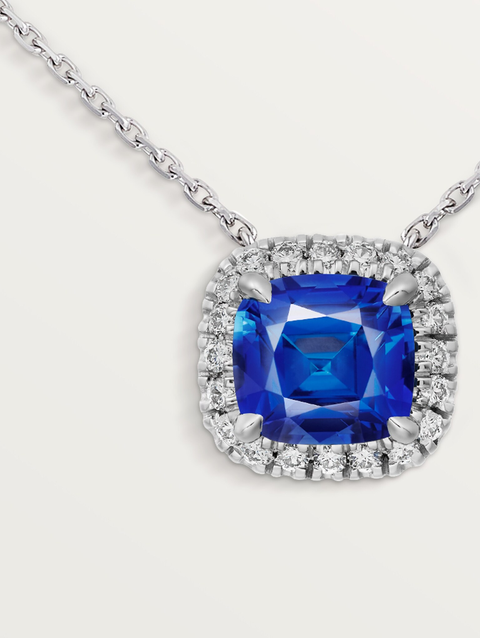 Cartier Destinée necklace with colored stone