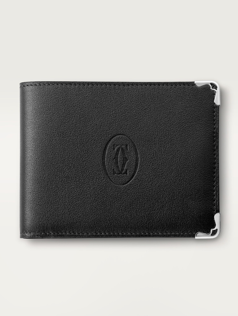 6 credit card compact wallet, Must de Cartier