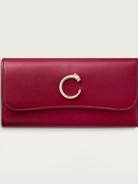 International wallet with flap, Panthère de Cartier