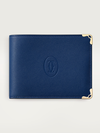 6 credit card compact wallet, Must de Cartier