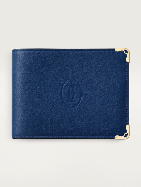 6 credit card compact wallet, Must de Cartier