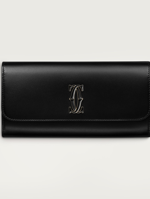 International wallet with flap, C de Cartier