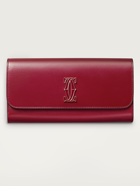 International wallet with flap, C de Cartier