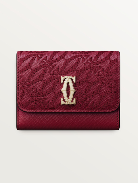 Mini wallet, C de Cartier