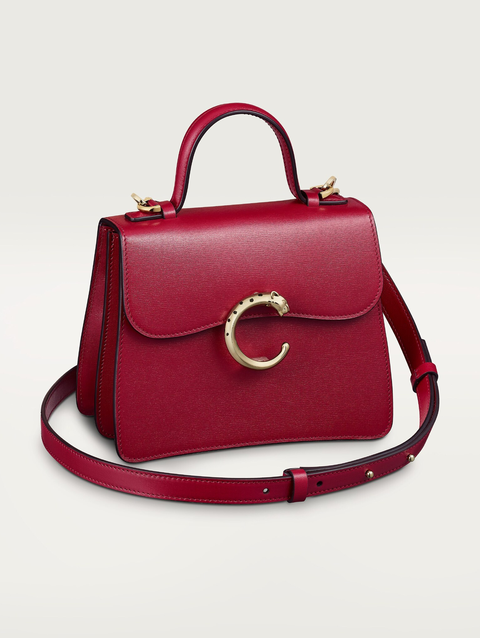 Top handle bag mini model, Panthère de Cartier