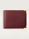 Coin/Banknote/Credit Card Wallet, Must de Cartier