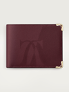 6 credit card compact wallet, Must de Cartier