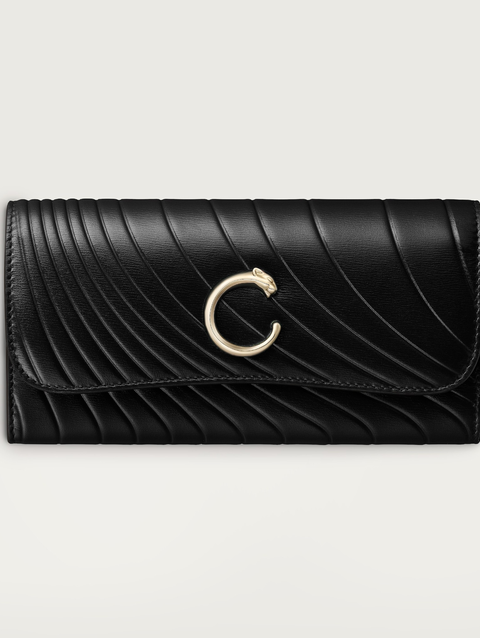 International wallet with flap, Panthère de Cartier