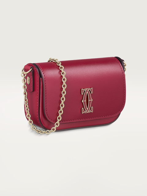 Micro chain bag, C de Cartier