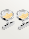 Oscillating weight cufflinks