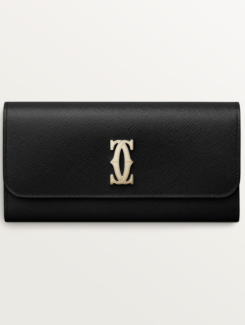 International wallet with flap, C de Cartier