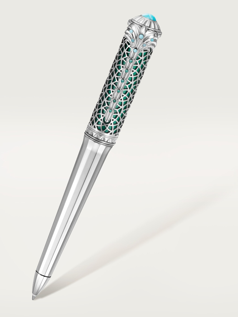 Limited edition ballpoint pen with Palm Tree motif