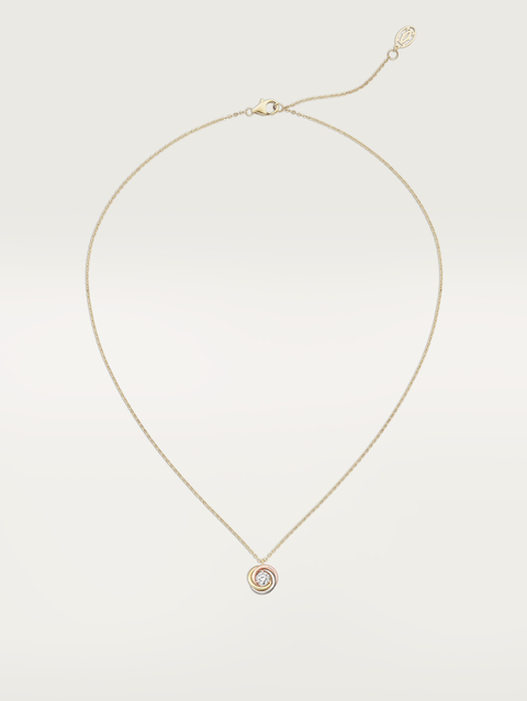 Trinity necklace, 1 diamond